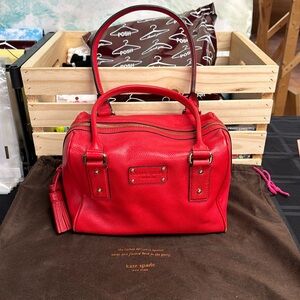 Red Kate Spade Handbag